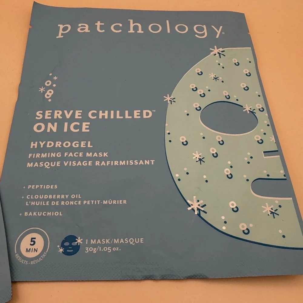 Patchology Serve Chilled On Ice Hydrogel Face Mask and Firming Eye Gels‎ Set